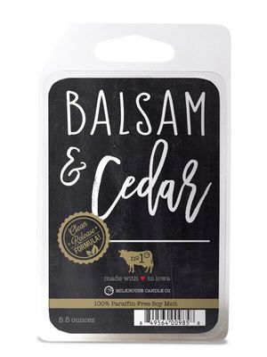 5.5oz Wax Melts Balsam &amp; Cedar