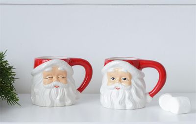 Classic Santa Mugs