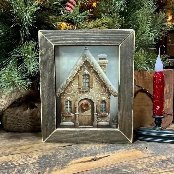 Whimsical Gingerbread House