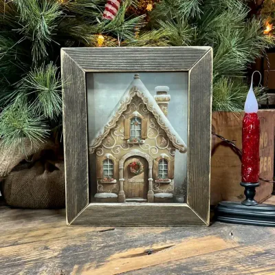 Whimsical Gingerbread House