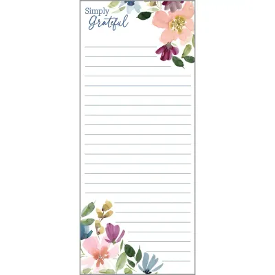 Floral List Pads