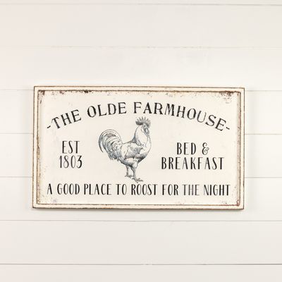 The Olde Farmhouse Sign
