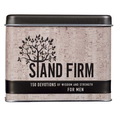 Stand Firm Cards in Tin