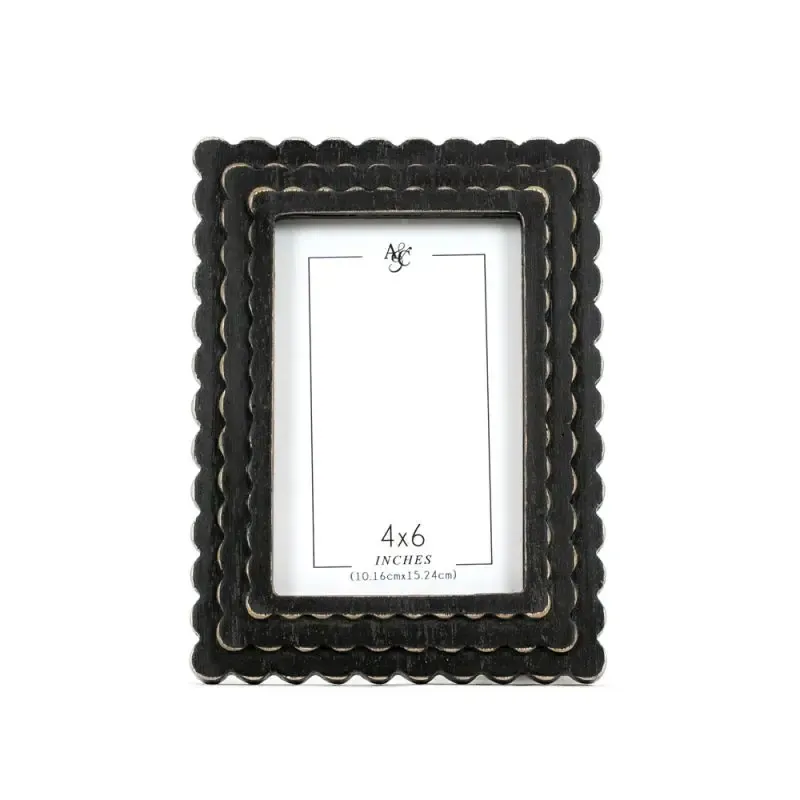 Rectangular Scalloped Photo Frames 4x6