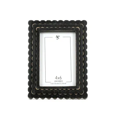 Rectangular Scalloped Photo Frames 4x6