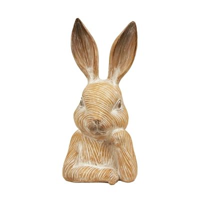 Small Resin Thinking Bunny