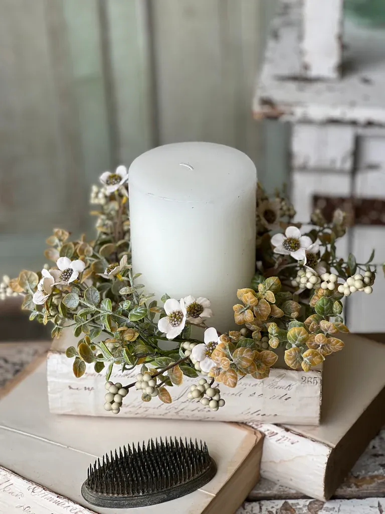 10&quot; Parlay Blooms Candle Ring
