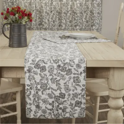 Gray Gables Floral Table Runner