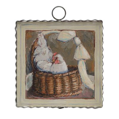 Hen in Basket Mini Gallery