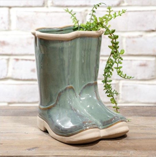 Rainboot Planters