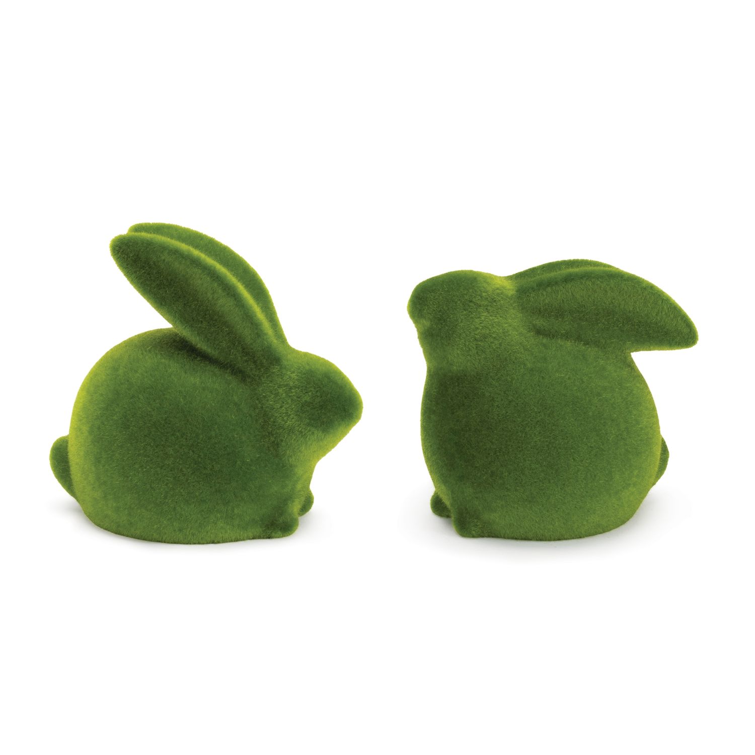 Fat Flocked Bunnies