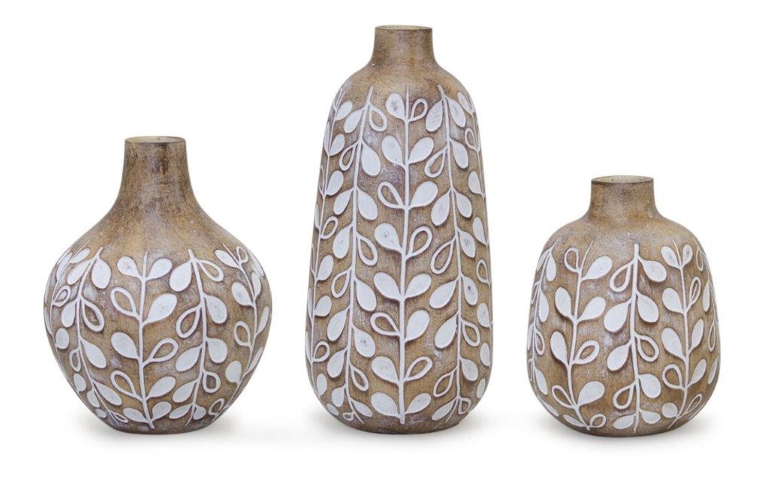 Vine Leaf Vases
