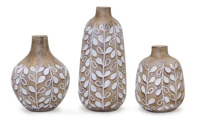 Vine Leaf Vases