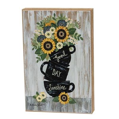 Good Day Sunshine Block Sign