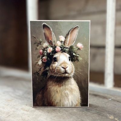 Crowned Bunny Block