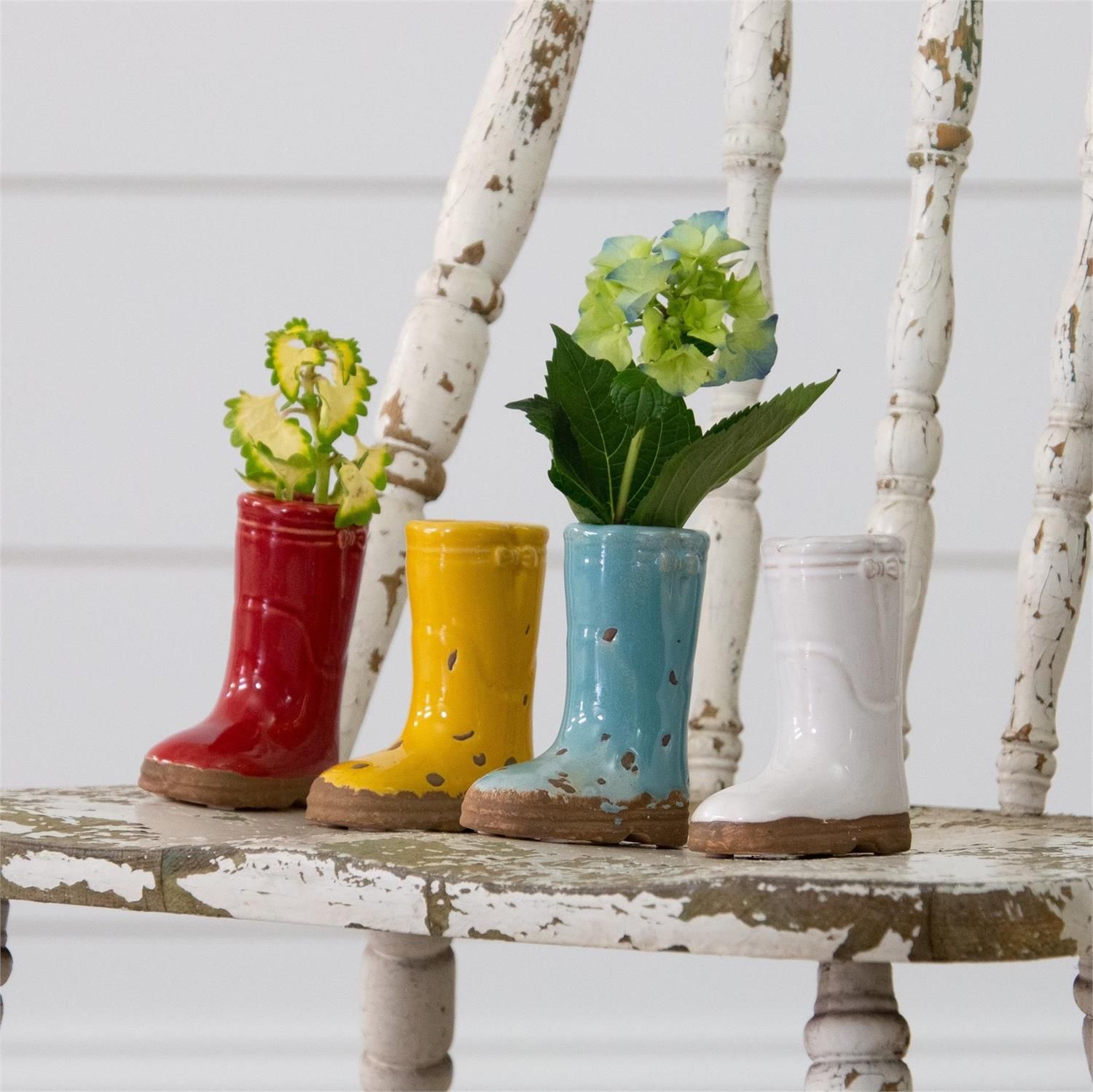 Mini Boot Vases