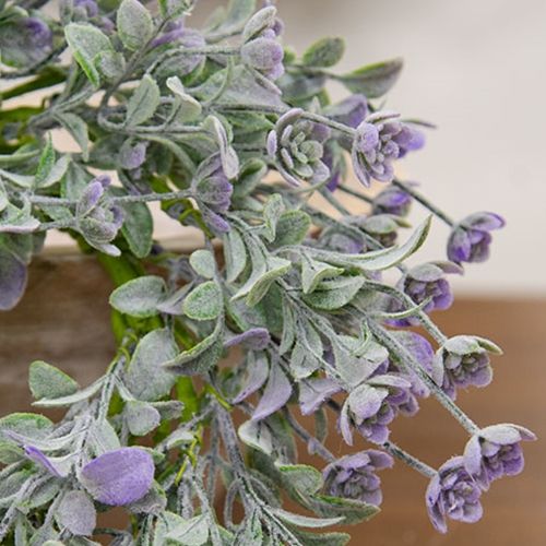 3.5&quot; Dusk Lavender Buds Candle Ring