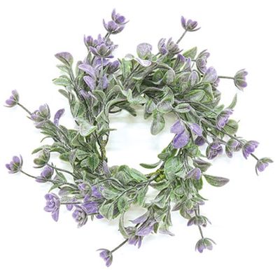 2.5&quot; Dusk Lavender Buds Candle Ring