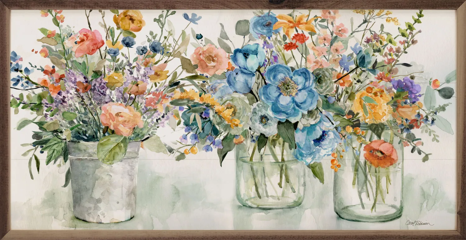Flower Market Display Prints