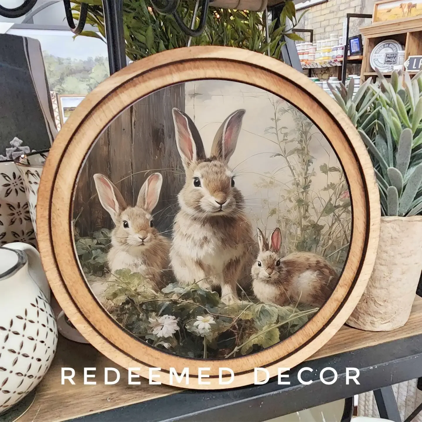 Bunny Trio Round