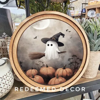 Ghostie Witch Round