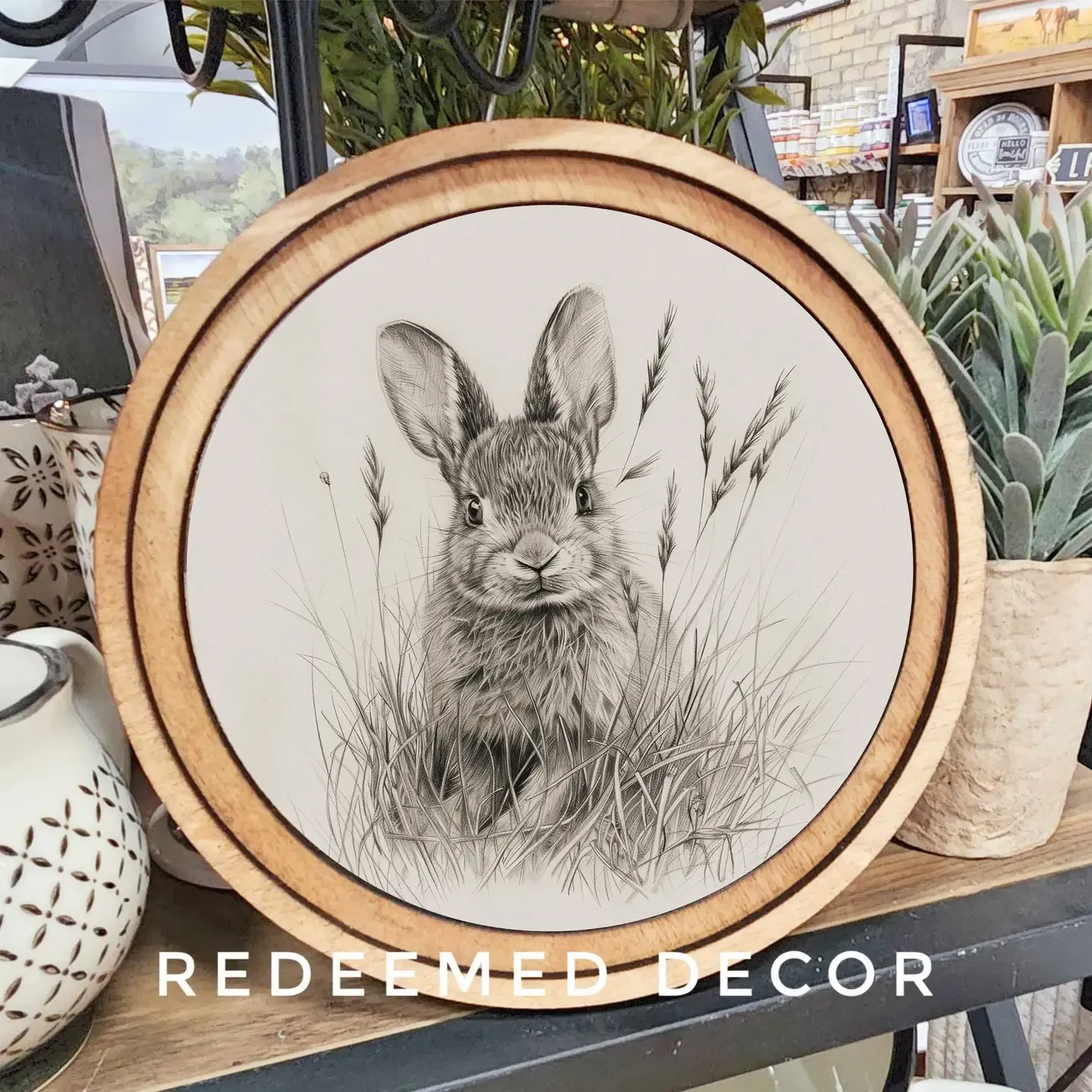 Sketch Bunny Round