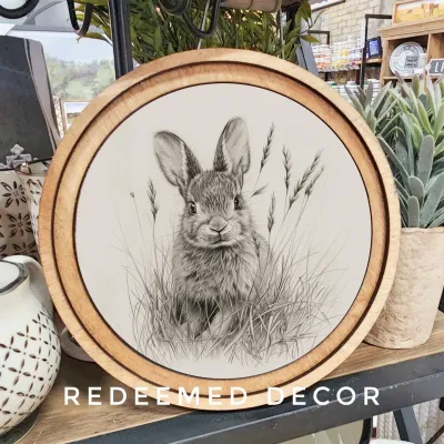 Sketch Bunny Round
