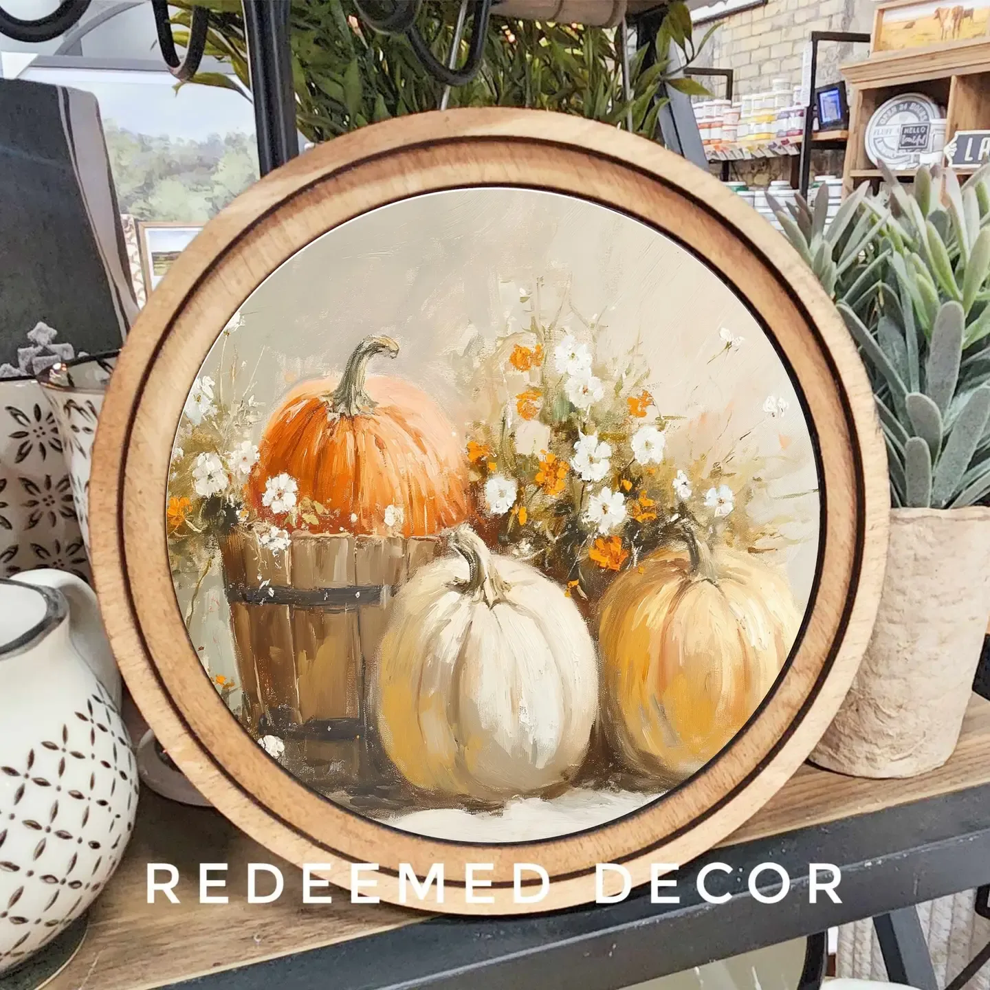 Pumpkin Bucket Round