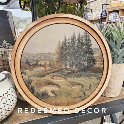 Golf Art Round