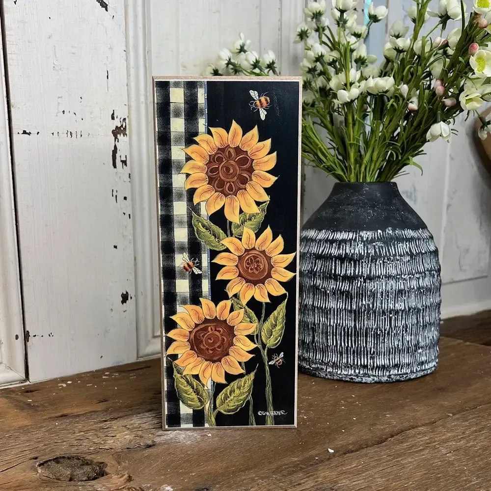 Farmhouse Sunflowers Blocks