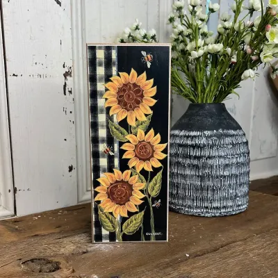 Farmhouse Sunflowers Blocks