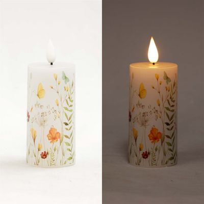 Wildflowers Timer Votive