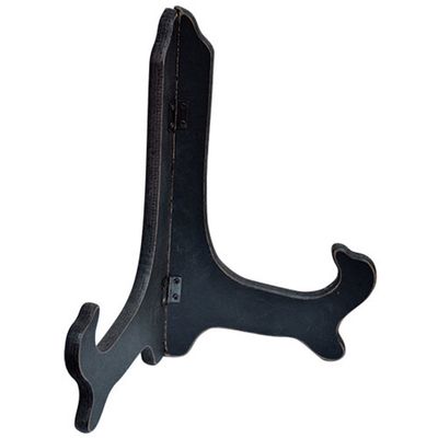 Black Plate Stand-Large