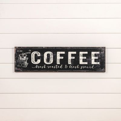 Fresh Roasted Coffee Sign