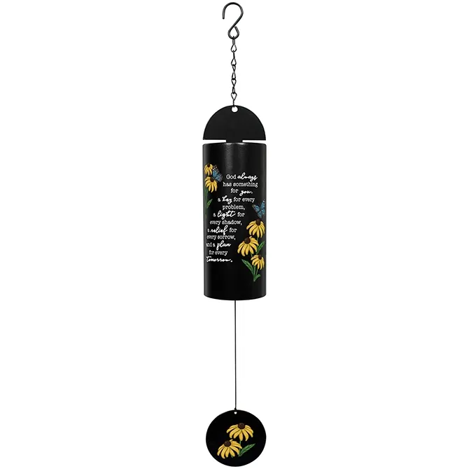 22&quot; God&#39;s Plan Cylinder Sonnet Wind Chime
