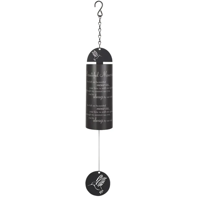 22&quot; Beautiful Memories Cylinder Sonnet Wind Chime
