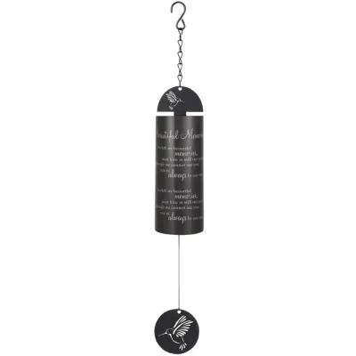 22&quot; Beautiful Memories Cylinder Sonnet Wind Chime
