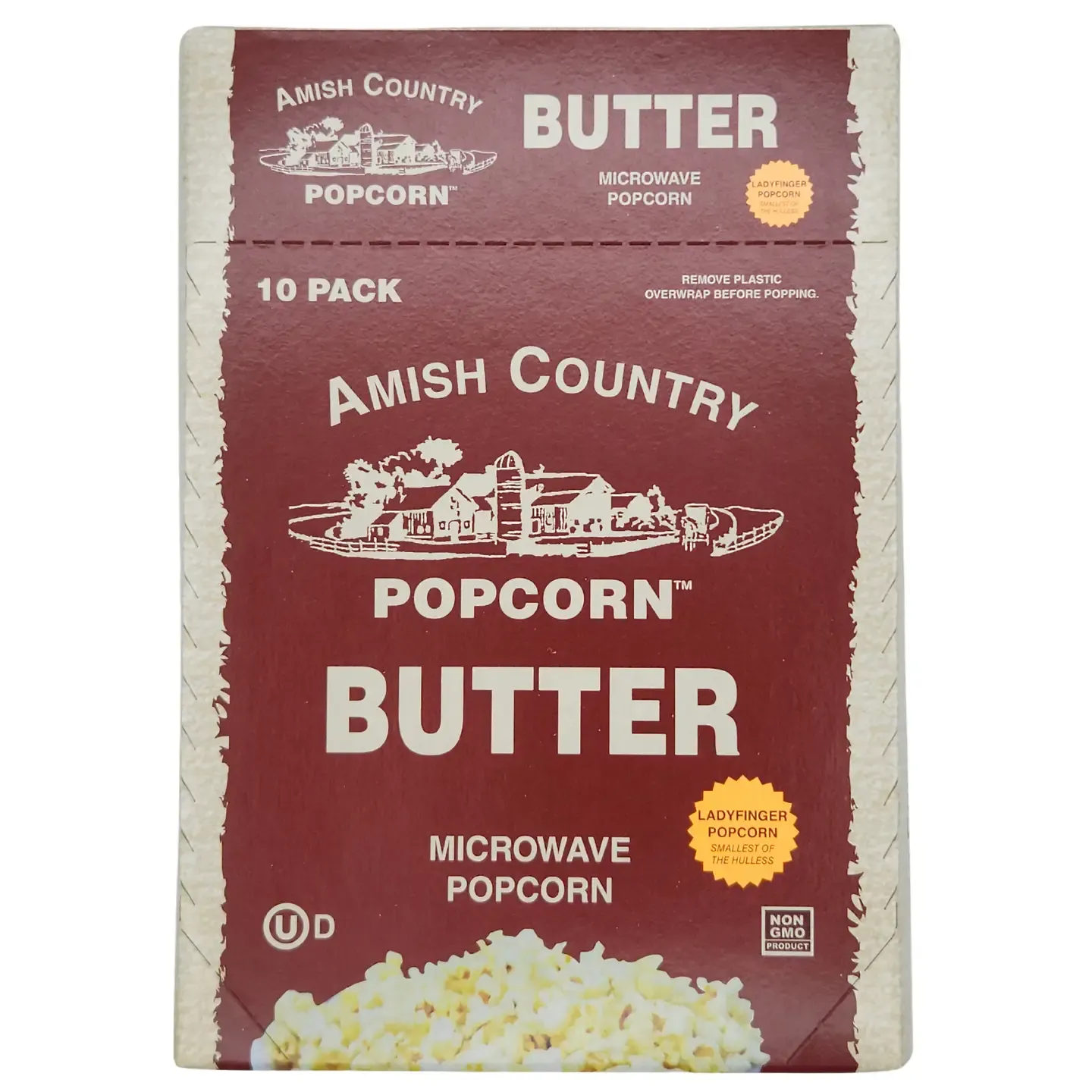 10pk Microwave Butter Popcorn