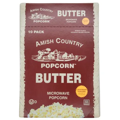 10pk Microwave Butter Popcorn