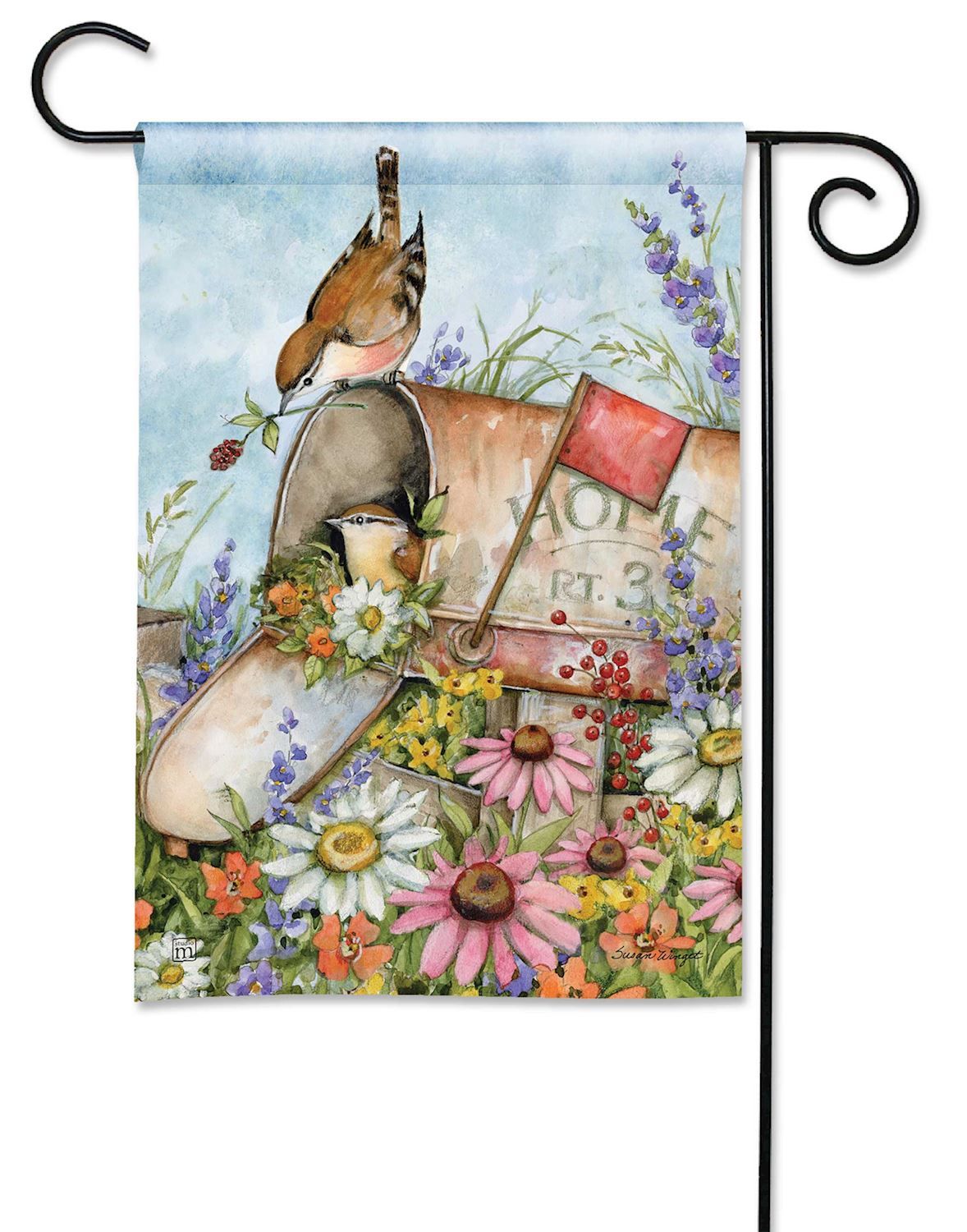 Fresh Delivery Garden Flag