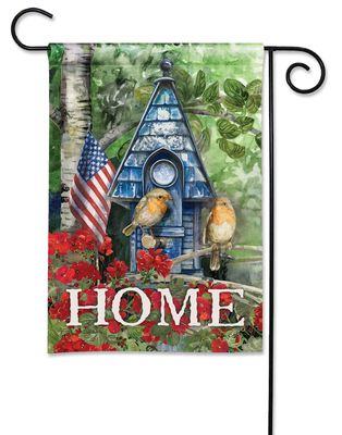 Nature Home Patriotic Garden Flag