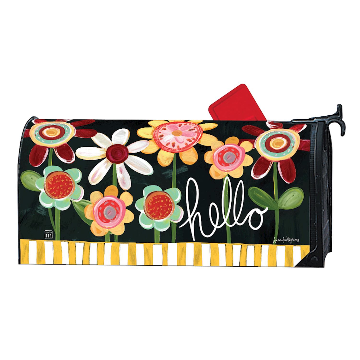 Playful Petals Mailwrap