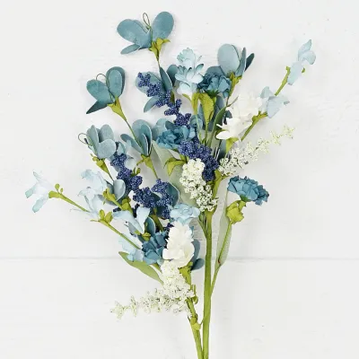 17&quot; Country Blue Mix Bush