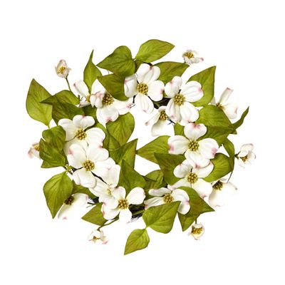 10&quot; Dogwood Candle Ring