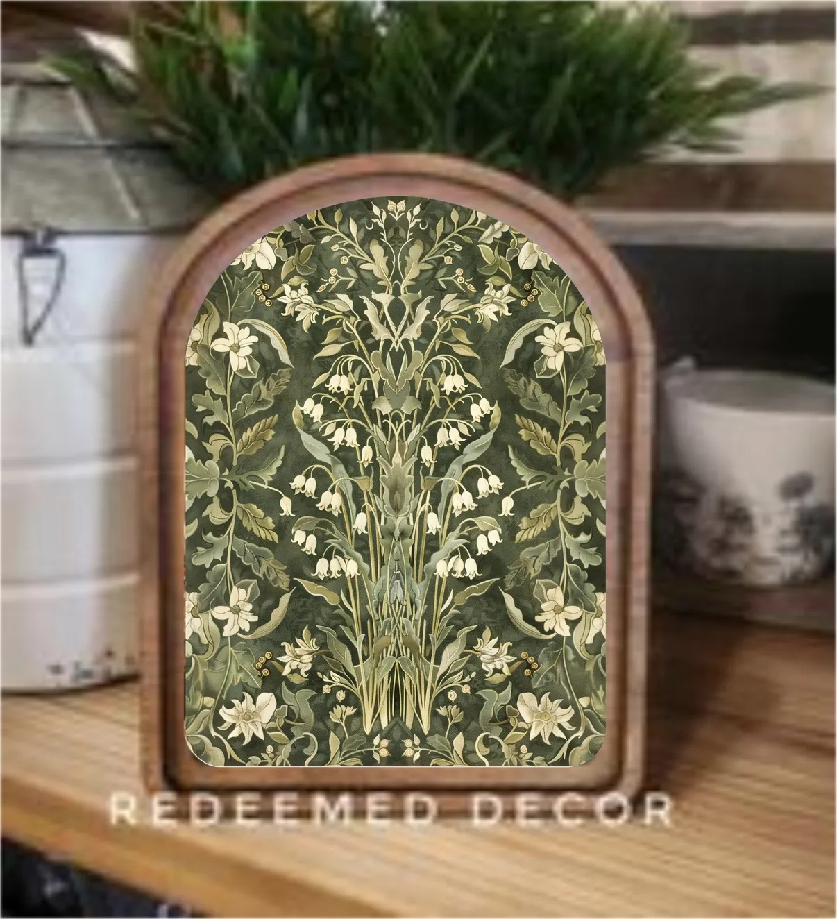 Dark Green Morris
