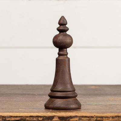 9.25&quot; Wood Finial