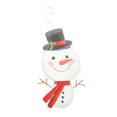 Big Head Snowman Ornament