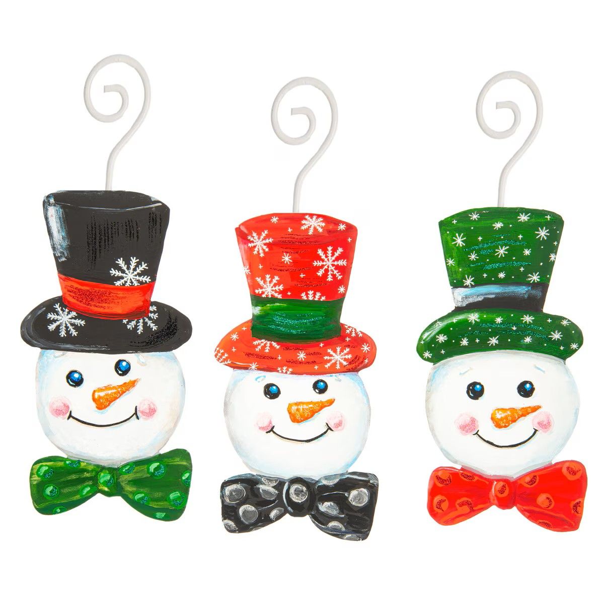 Snowball Snowmen Ornaments