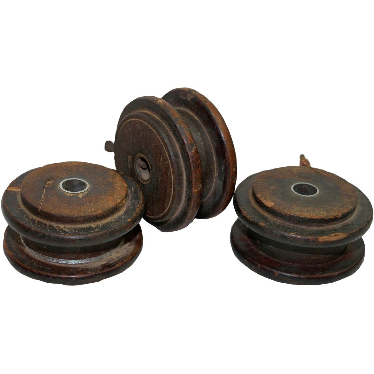 Flat Wooden Spool