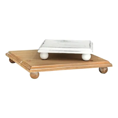 White Square Riser